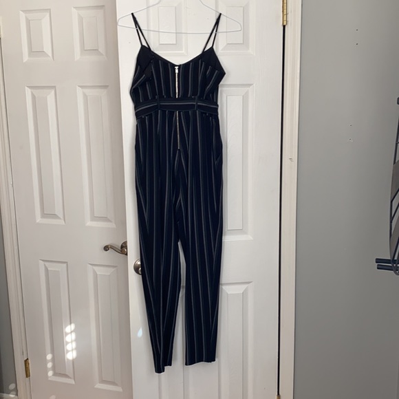 Leith green and black jumpsuit: Size Small - Picture 2 of 3